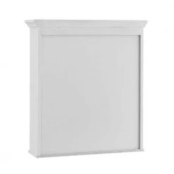Home Decorators Collection Ashburn 23-1/2 in. W x 27 in. H x 8 in. D Bathroom Storage Wall Cabinet in White -Home Decorators Soldes white home decorators collection bathroom wall cabinets asww2327 66 1000
