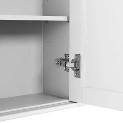 Home Decorators Collection Ashburn 23-1/2 in. W x 27 in. H x 8 in. D Bathroom Storage Wall Cabinet in White -Home Decorators Soldes white home decorators collection bathroom wall cabinets asww2327 c3 1000