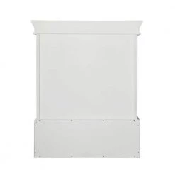 Home Decorators Collection Naples 26-1/2 in. W x 32-3/4 in. H x 8 in. D Bathroom Storage Wall Cabinet in White -Home Decorators Soldes white home decorators collection bathroom wall cabinets nawo2633 66 1000