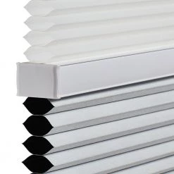 Home Decorators Collection Snow Drift/Shadow White Cordless Day and Night Blackout Cellular Shade - 35 in. W x 64 in. L 18 Home Decorators Collection Snow Drift/Shadow White Cordless Day and Night Blackout Cellular Shade - 35 in. W x 64 in. L -Home Decorators Soldes white home decorators collection cellular shades 10793478795659 a0 1000