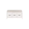 Home Decorators Collection Whitford White Wood Entryway Bench with Cushion and Concealed Storage (38 in. W x 19 in. H) -Home Decorators Soldes white home decorators collection dining benches sk19330ar1 w 64 1000