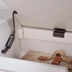 Home Decorators Collection White Wood Entryway Bench with Flip Top and Concealed Storage (46 in. W x 20 in. H) -Home Decorators Soldes white home decorators collection dining benches sk19331br1 w 66 1000