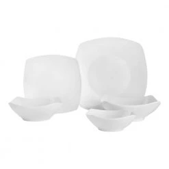Home Decorators Collection 40-Piece Ceramic Soft Square Dinnerware Set in White (Service for 8) 13 Home Decorators Collection 40-Piece Ceramic Soft Square Dinnerware Set in White (Service for 8) -Home Decorators Soldes white home decorators collection dinnerware sets 116724 40r 66 1000