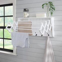 Home Decorators Collection Retractable Accordion Drying Rack -Home Decorators Soldes white home decorators collection drying racks 20mg113cw 40 1000