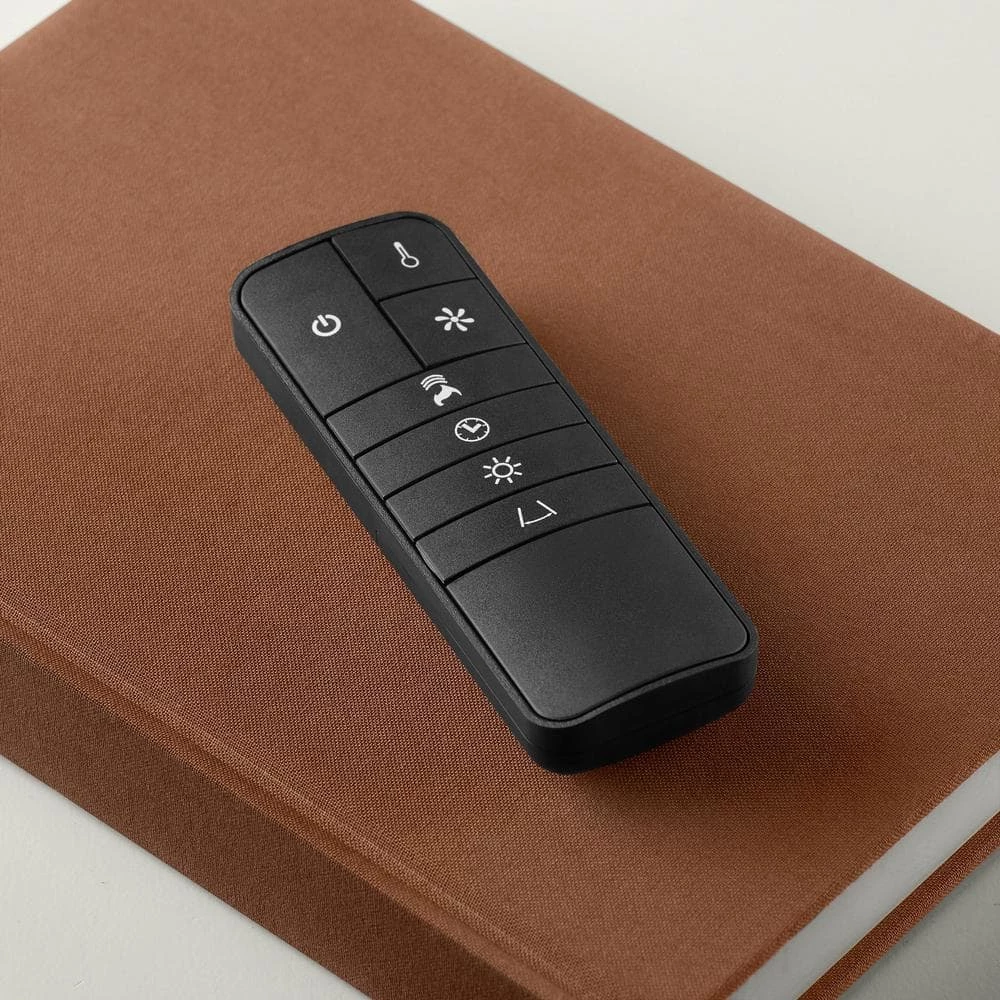 Home Decorators Collection Fallston 45 in. Infrared Wall Mantel Electric Fireplace in White with Cool Glow Insert and Reversible Surround 6 Home Decorators Collection Fallston 45 in. Infrared Wall Mantel Electric Fireplace in White with Cool Glow Insert and Reversible Surround - Image 4