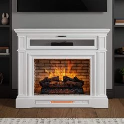 Home Decorators Collection Pinery 47.125 in. Freestanding Electric Fireplace TV Stand in White 27 Home Decorators Collection Pinery 47.125 in. Freestanding Electric Fireplace TV Stand in White -Home Decorators Soldes white home decorators collection freestanding electric fireplaces 1927fm 28 201 31 1000