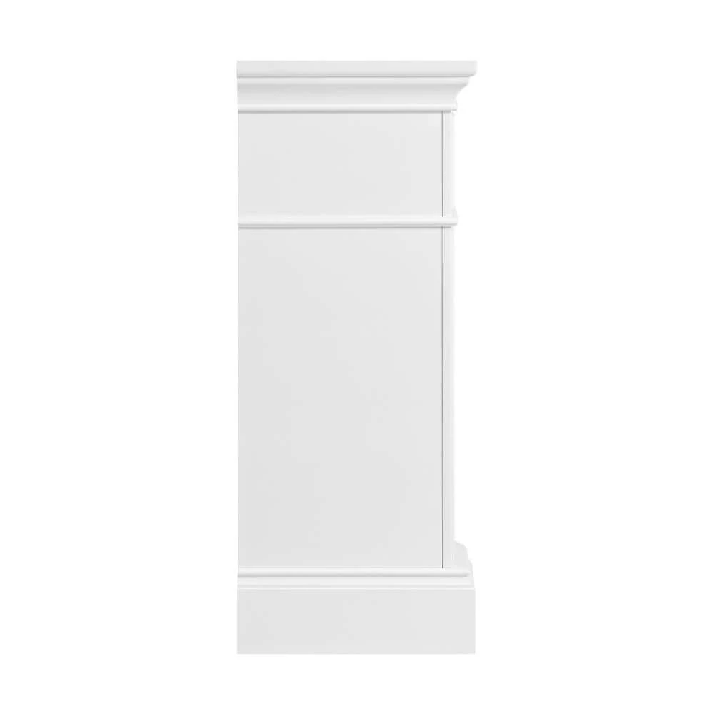 Home Decorators Collection Pinery 47.125 in. Freestanding Electric Fireplace TV Stand in White 13 Home Decorators Collection Pinery 47.125 in. Freestanding Electric Fireplace TV Stand in White - Image 11