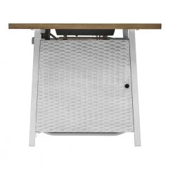 Home Decorators Collection Tucson 30 in. x 25.5 in. Square Steel White Wood-look Tile Top LP Gas Fire Pit -Home Decorators Soldes white home decorators collection gas fire pits 2479fp 4 fa 1000