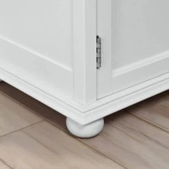 Home Decorators Collection Hampton Harbor 25 in. W x 14 in. D x 52-1/2 in. H Linen Cabinet with Drawer in White -Home Decorators Soldes white home decorators collection linen cabinets bf 22673 wh 1f 1000