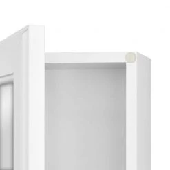 Home Decorators Collection 30 in. W x 29 in. H Fog Free Framed Surface-Mount Tri-View Bathroom Medicine Cabinet in White with Mirror -Home Decorators Soldes white home decorators collection medicine cabinets with mirrors 45393 40 1000