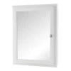 Home Decorators Collection 20-3/4 in. W x 25-3/4 in. H Fog Free Framed Recessed or Surface-Mount Bathroom Medicine Cabinet in White with Mirror -Home Decorators Soldes white home decorators collection medicine cabinets with mirrors 45409 64 1000