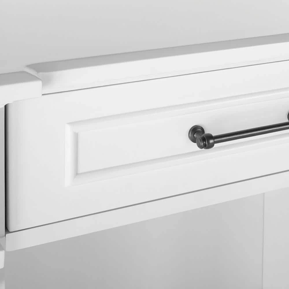 Home Decorators Collection Bellmore 1-Drawer White Nightstand (32 in. W x 18.75 in. D x 30.5 H) 12 Home Decorators Collection Bellmore 1-Drawer White Nightstand (32 in. W x 18.75 in. D x 30.5 H) - Image 10