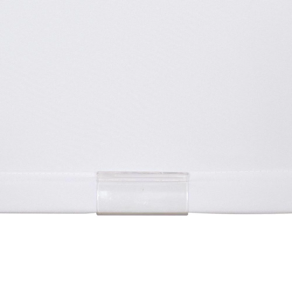 Home Decorators Collection Cordless Blackout Fabric Roman Shade 33X64 White 5 Home Decorators Collection Cordless Blackout Fabric Roman Shade 33X64 White - Image 3