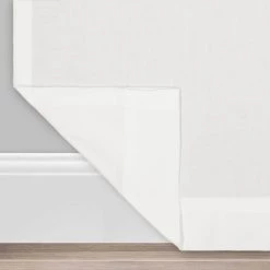 Home Decorators Collection Cotton Duck White Light Filtering Window Curtain - 50 in. x 108 in. L -Home Decorators Soldes white home decorators collection room darkening curtains fzh04lcb4wht 66 1000