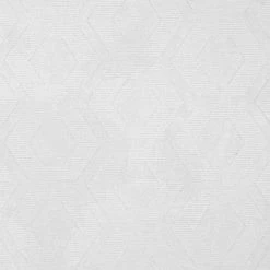 Home Decorators Collection White Geometric Rod Pocket Sheer Curtain - 54 in. W x 84 in. L -Home Decorators Soldes white home decorators collection sheer curtains fzh04laflwht 4f 1000