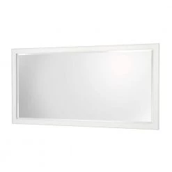 Home Decorators Collection 60 in. W x 31 in. H Framed Rectangular Beveled Edge Bathroom Vanity Mirror in White -Home Decorators Soldes white home decorators collection vanity mirrors gawm3160 c3 1000