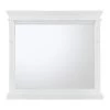 Home Decorators Collection 36 in. W x 32 in. H Framed Rectangular Bathroom Vanity Mirror in White