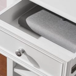 Home Decorators Collection Bradstone 47.80 in. White Writing Desk -Home Decorators Soldes white home decorators collection writing desks js 3429 a a0 1000