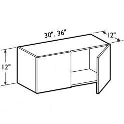 Home Decorators Collection Washington Vesper White Plywood Shaker Stock Assembled Wall Kitchen Cabinet Soft Close 30 in. x 12 in. x12 in. -Home Decorators Soldes white thermofoil home decorators collection assembled kitchen cabinets w3012 wvw c3 1000