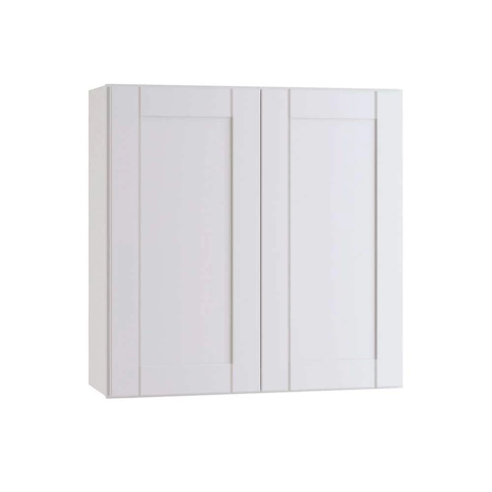 Home Decorators Collection Washington Vesper White Plywood Shaker Stock Assembled Wall Kitchen Cabinet Soft Close 30 in. x 30 in. x12 in. 3 Home Decorators Collection Washington Vesper White Plywood Shaker Stock Assembled Wall Kitchen Cabinet Soft Close 30 in. x 30 in. x12 in.