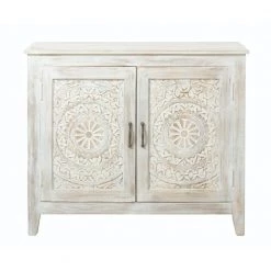 Home Decorators Collection Chennai White Wash Nightstand