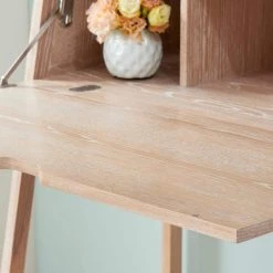 Home Decorators Collection 36 in. Rectangular White Wash Secretary Desk with Solid Wood Material -Home Decorators Soldes white wash home decorators collection secretary desks wd 25 w 1d 1000