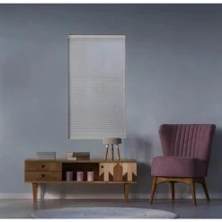 Home Decorators Collection White Cordless Blackout Cellular Shade - 72 in. W x 48 in. L (Motorization Compatible) -Home Decorators Soldes winter white home decorators collection cellular shades 10793478875535 c3 1000